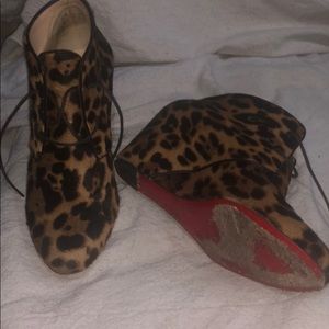 Christian louboutin booties